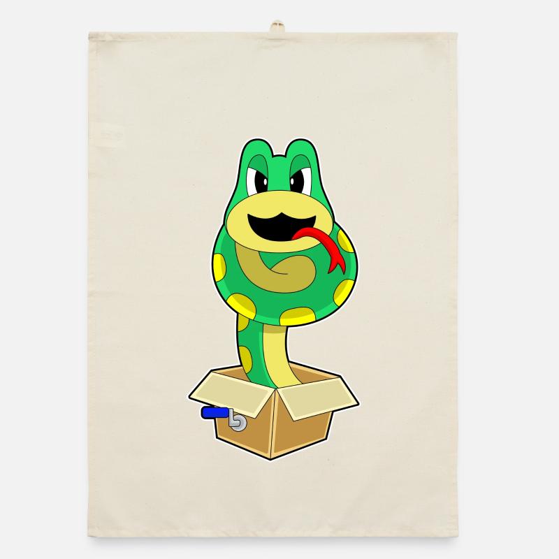 Boîte à serpents Torchon bio