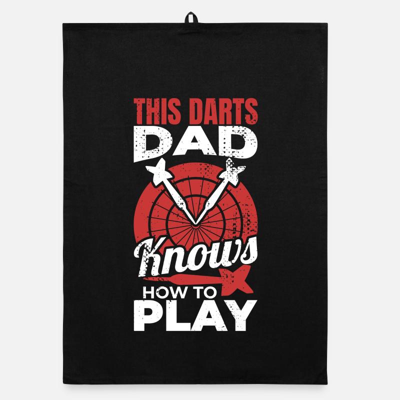 Ce papa dard sait comment jouer Torchon bio