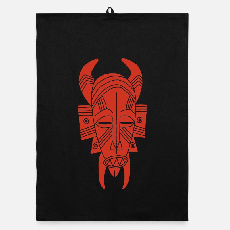 Démon rouge africain Torchon bio