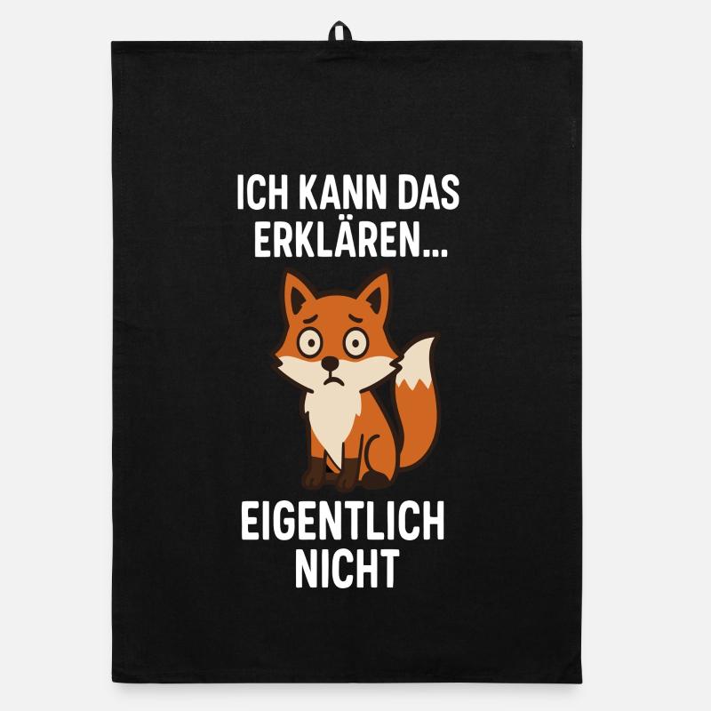 Fuchswitz: Explain? Actually, no Organic dish towel