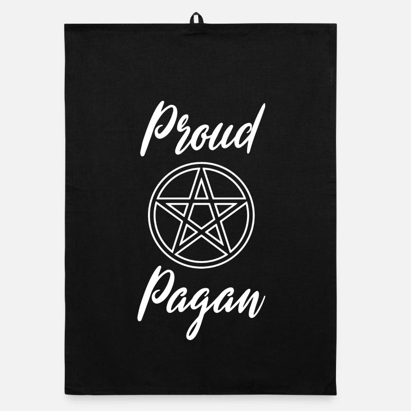 Beltane-Segnungen May Day Proud Pagan Organic Geschirrtuch