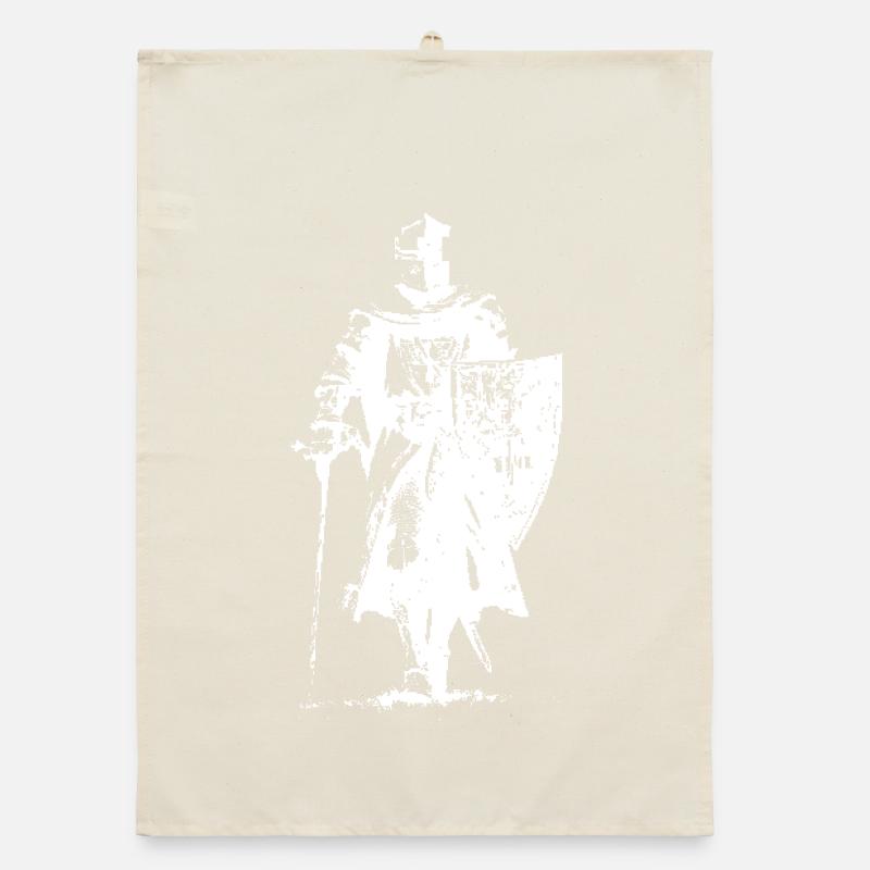 Silhouette du Chevalier en Armure Torchon bio