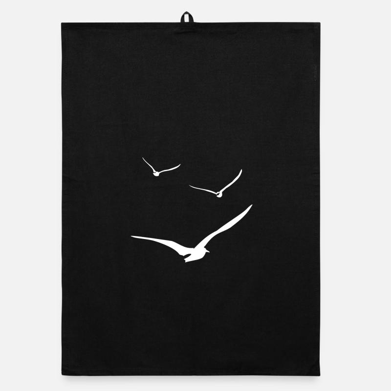 vol de mouettes Torchon bio