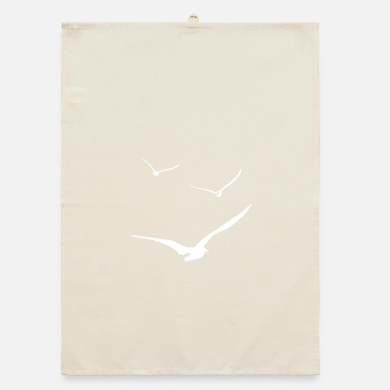 vol de mouettes Torchon bio