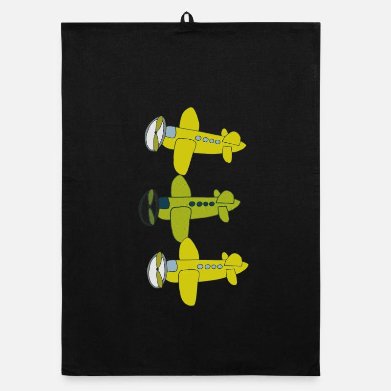 Aircraft 3-fold Organic dish towel