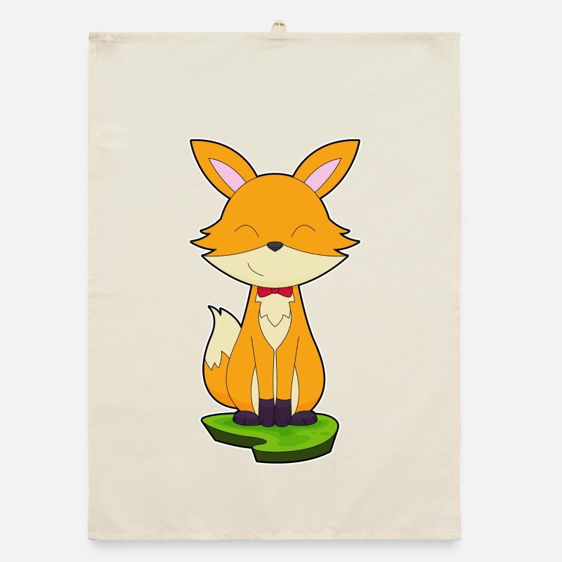 Fuchs Fliege Organic Geschirrtuch