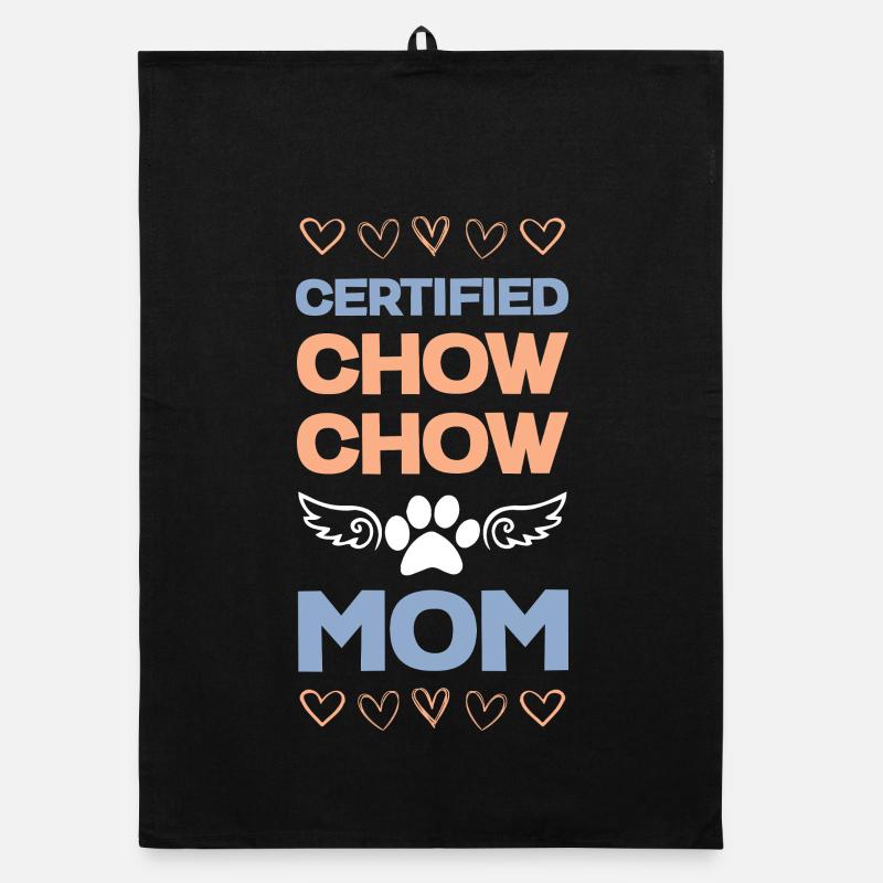 Zertifizierte Chow Chow Mama Organic Geschirrtuch