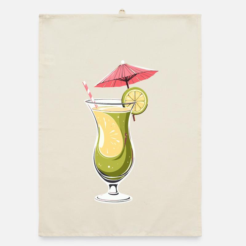 Cocktail tropical au citron vert Torchon bio