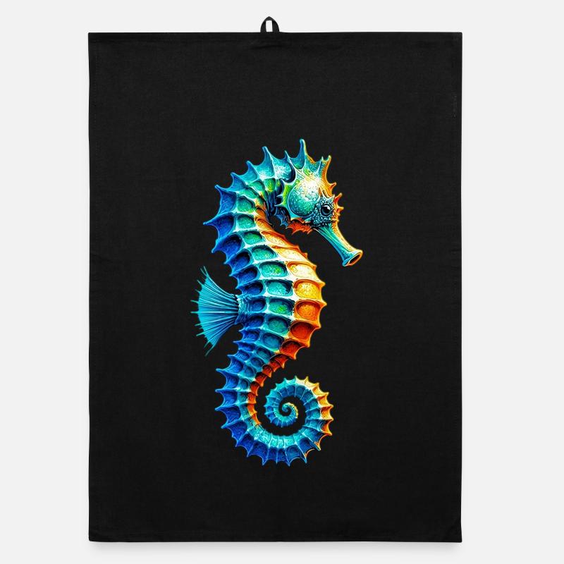 Seepferdchen Organic Geschirrtuch