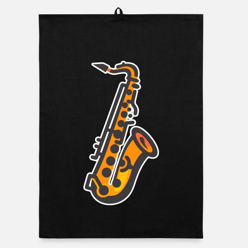 Graphisme pour saxophone Torchon bio