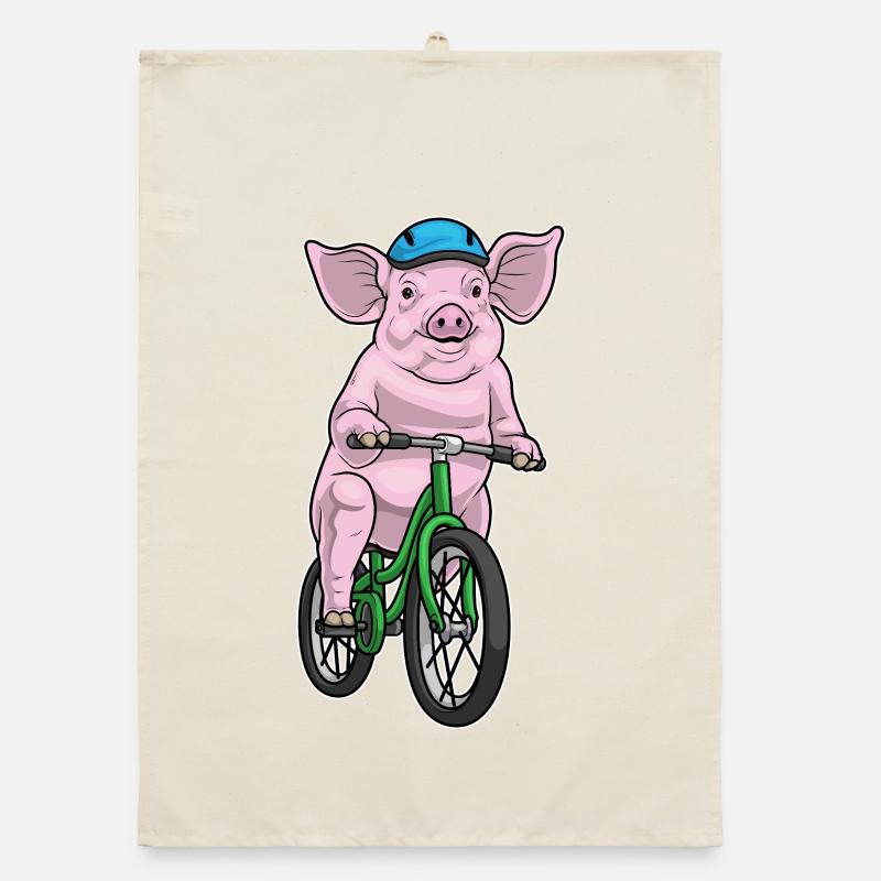 Vélo cochon Torchon bio