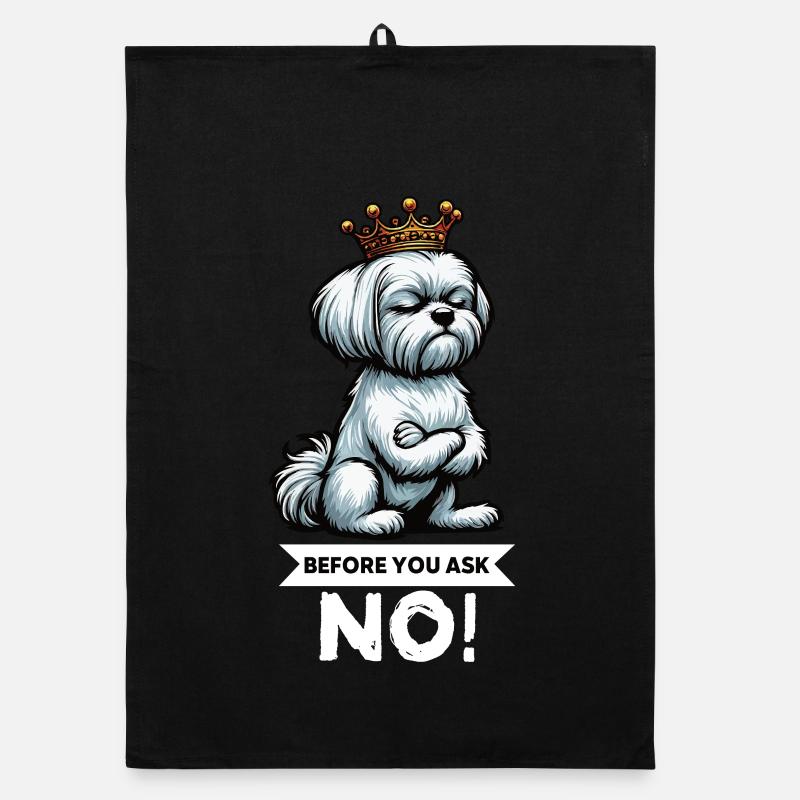 Before You Ask Malteser Maltese Owners Maltese Organic dish towel
