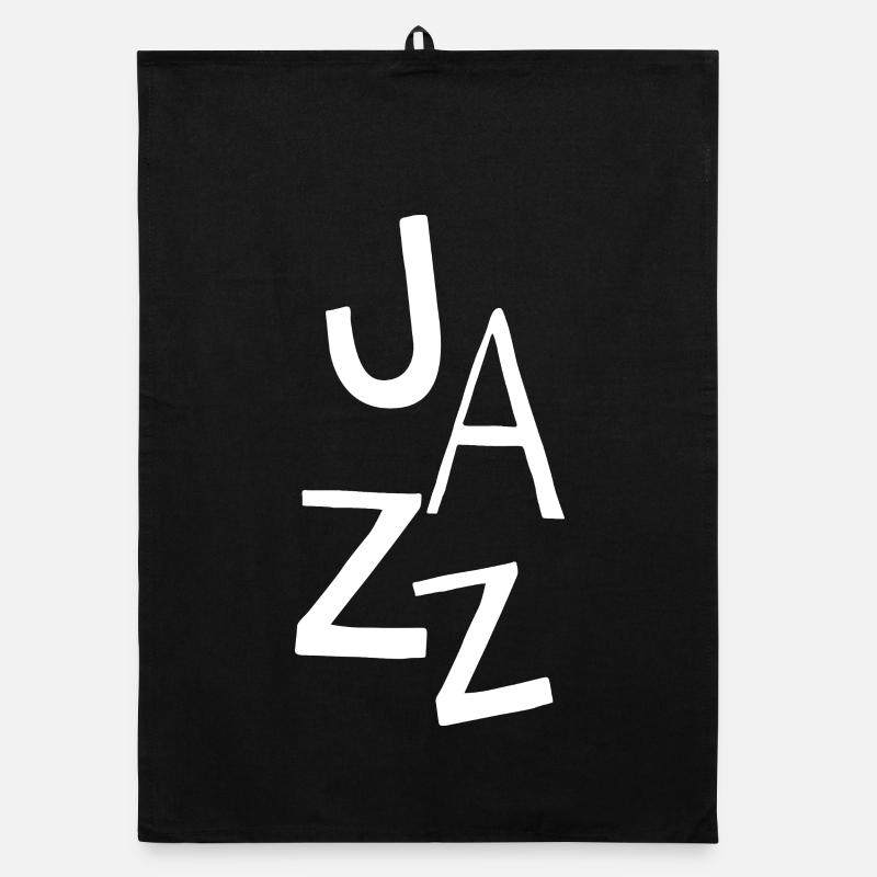 Conception typographique jazz Torchon bio