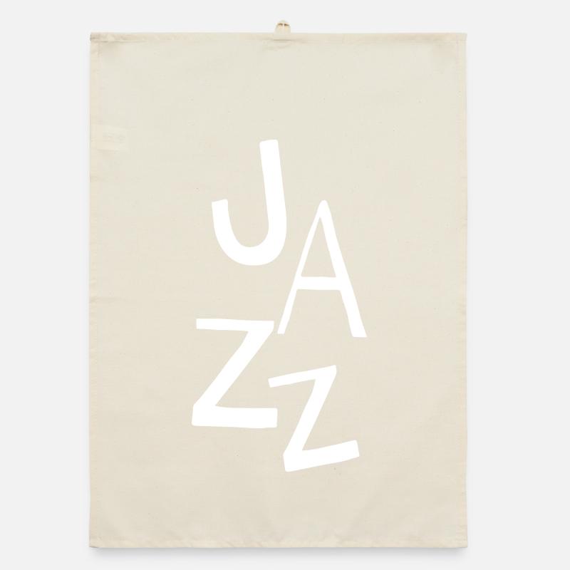 Conception typographique jazz Torchon bio