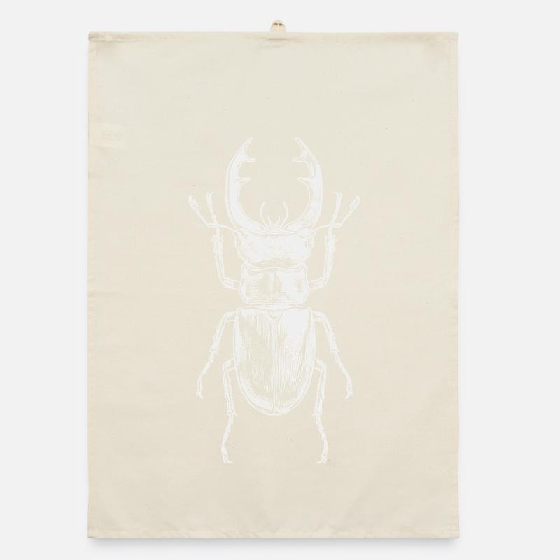 Big Insect design Organic dish towel