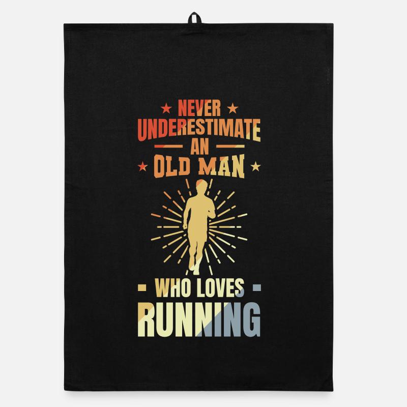 Runner Grandfather Organic dish towel