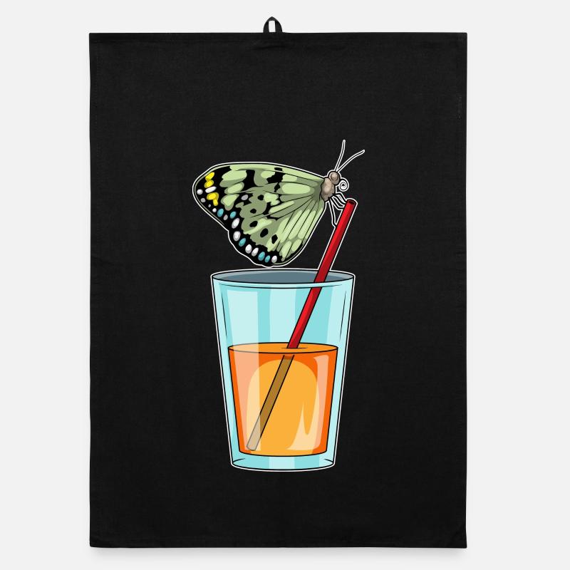 Schmetterling Saft Organic Geschirrtuch
