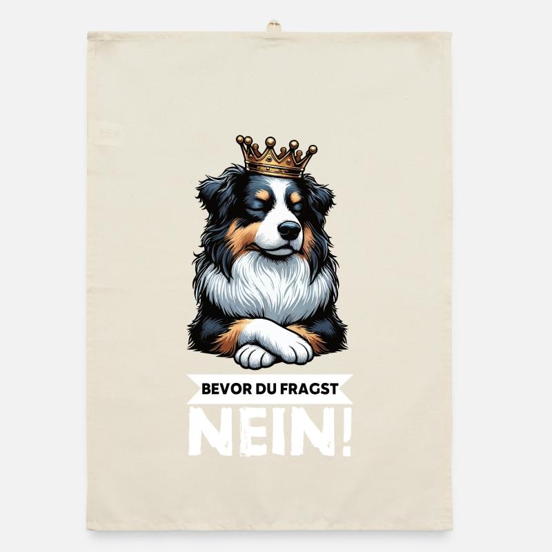 Avant que vous ne demandiez : Berger australien Aussie Aussie Torchon bio