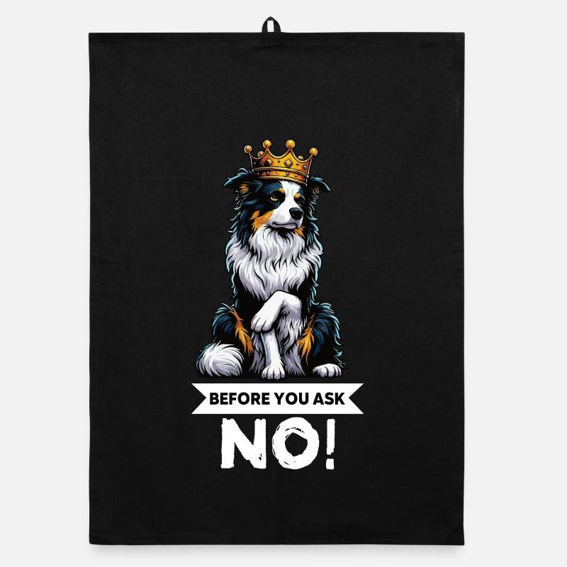 Avant de demander aux Australian Shepherds Aussie Aussies Torchon bio
