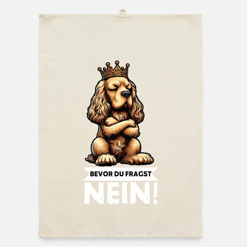 Avant que vous ne demandiez : Cocker Spaniel Cocker Dog Torchon bio