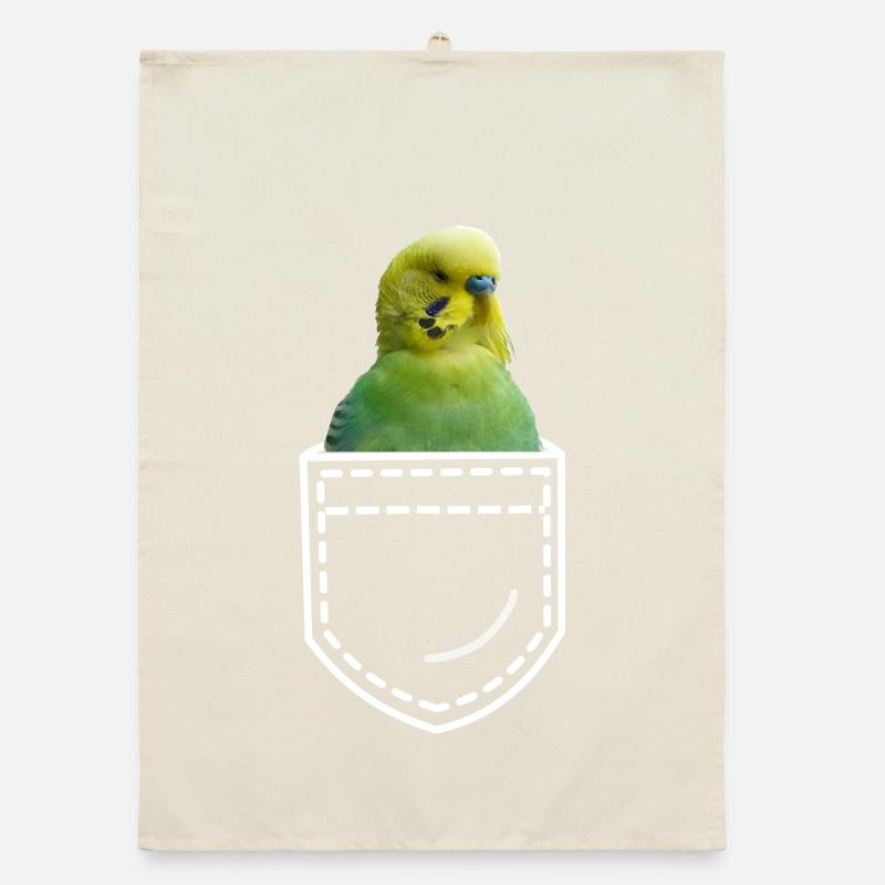 Perruche oiseau Torchon bio