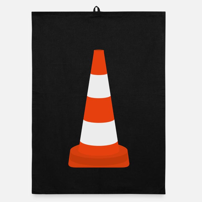 Pylons Cone Traffic Cone Warning Cone Cone Icon Organic dish towel