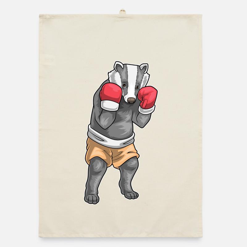 Badger Boxer Gants de boxe Boxe Torchon bio