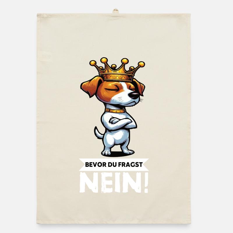 Before You Ask Jack Russel Terrier Jackie Terrier Organic dish towel