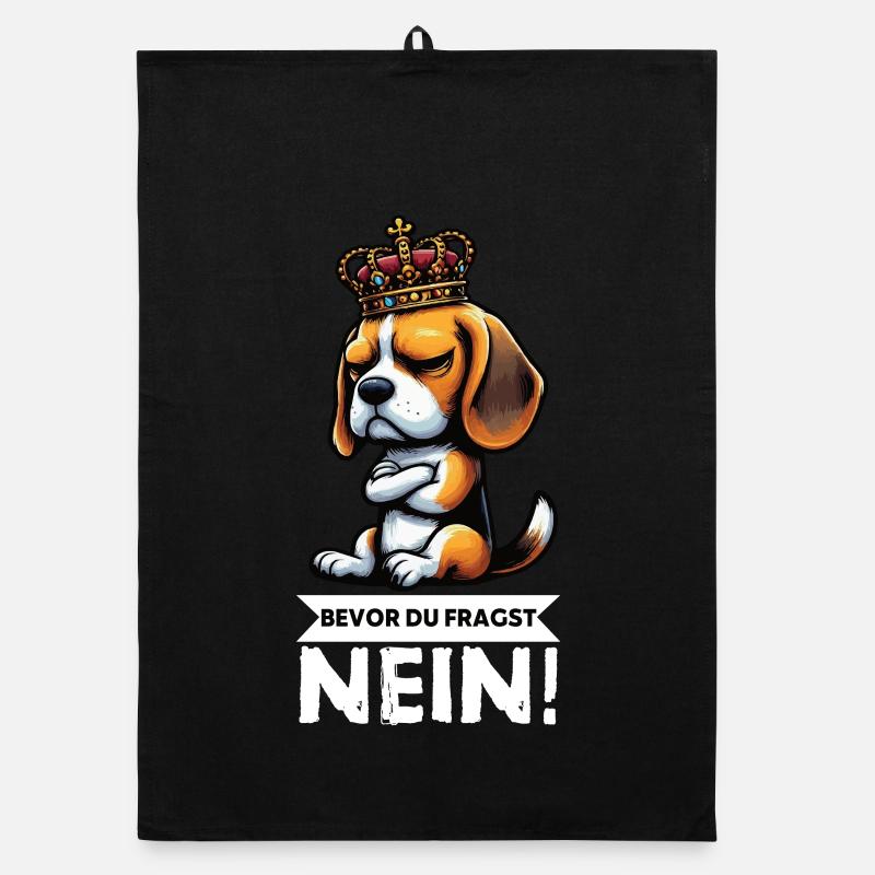 Avant que vous ne demandiez : Beagle Beagle Propriétaire de Beagle Holder Torchon bio