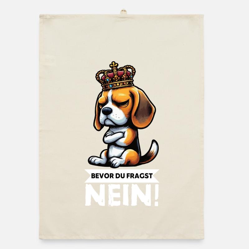 Before you ask: Beagle Beagle Owner Beagle Holder Organic dish towel