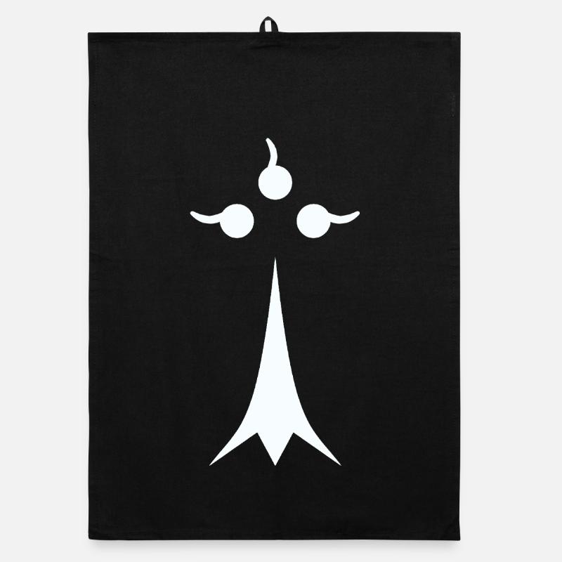 Hermine minimaliste blanche Torchon bio