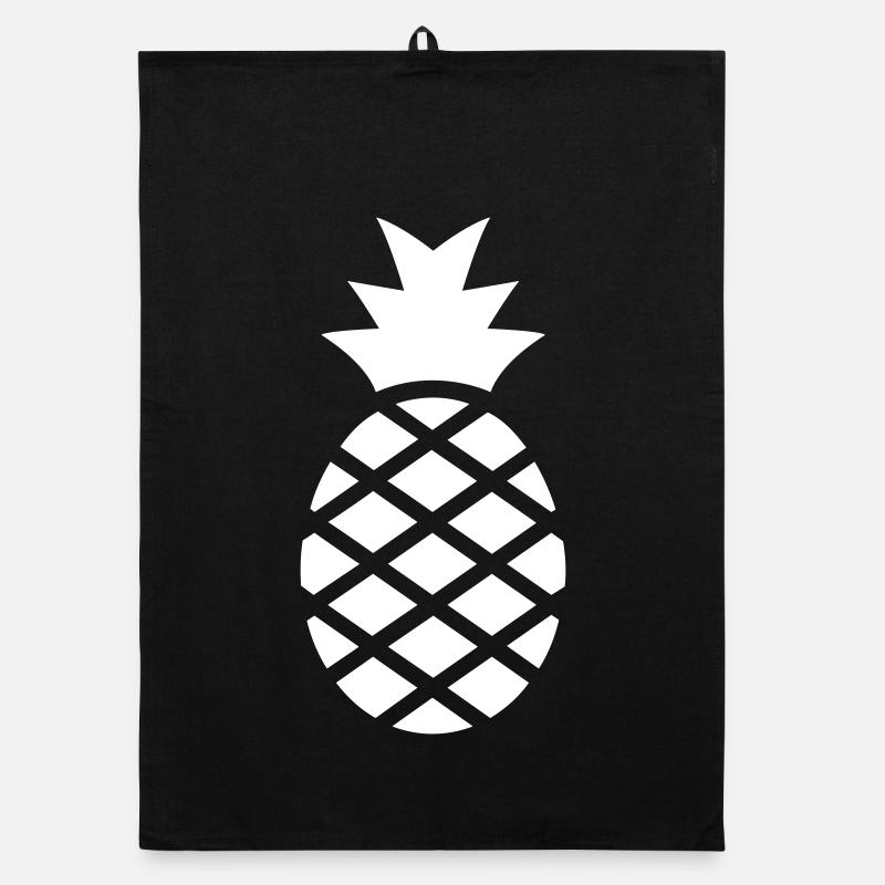 Ananas sucré - un cadeau tropical Torchon bio
