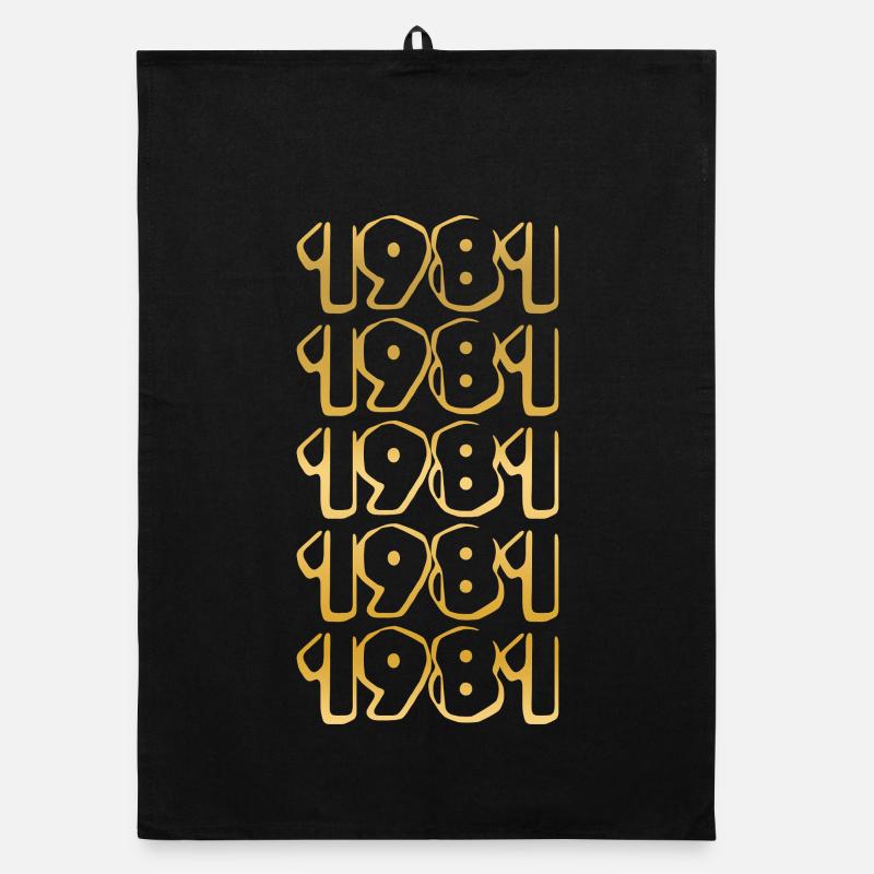 Born in 1981 Organic dish towel