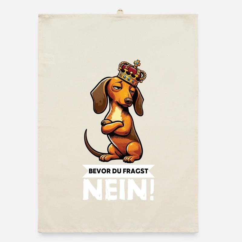 Avant que vous ne demandiez : teckel, propriétaire de teckel, propriétaire de teckel Torchon bio