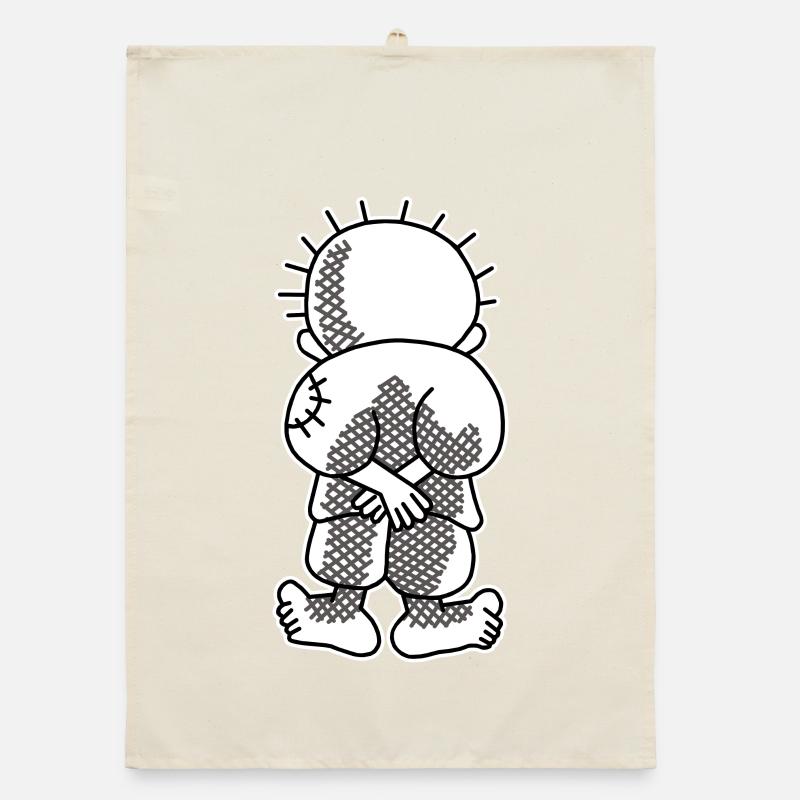 Handala kid Organic dish towel