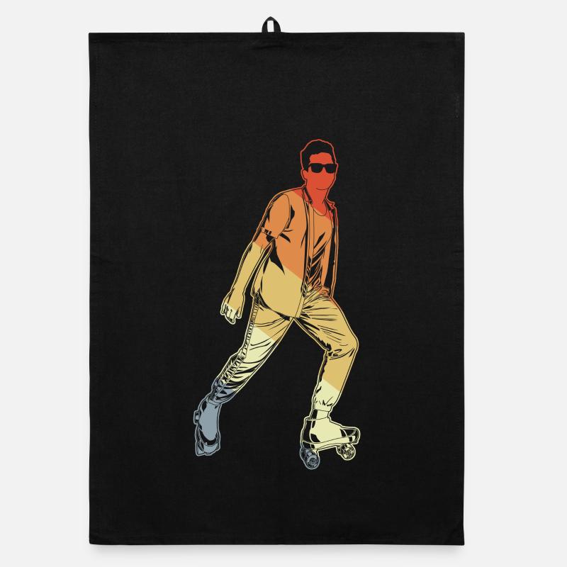 Rollkunstlauf Organic Geschirrtuch