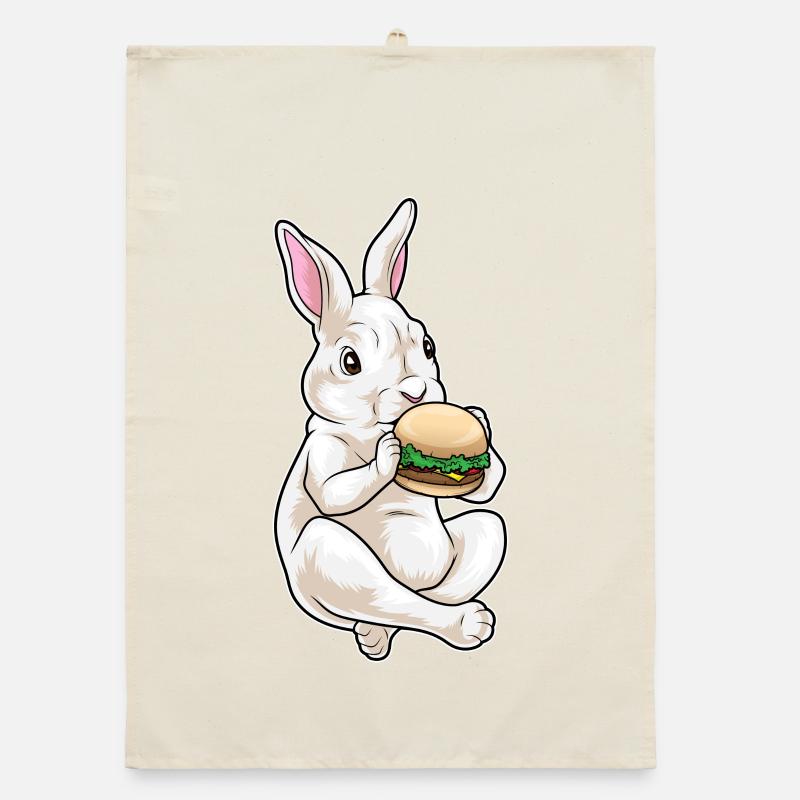 Hase Cheeseburger Organic Geschirrtuch