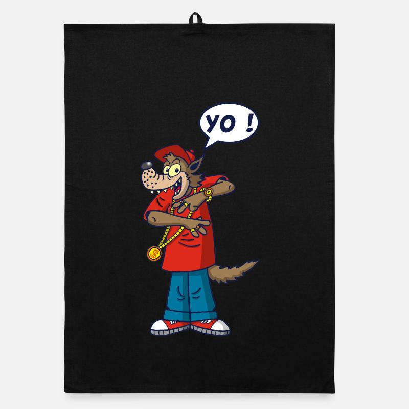 Wolf-Rapper Organic Geschirrtuch