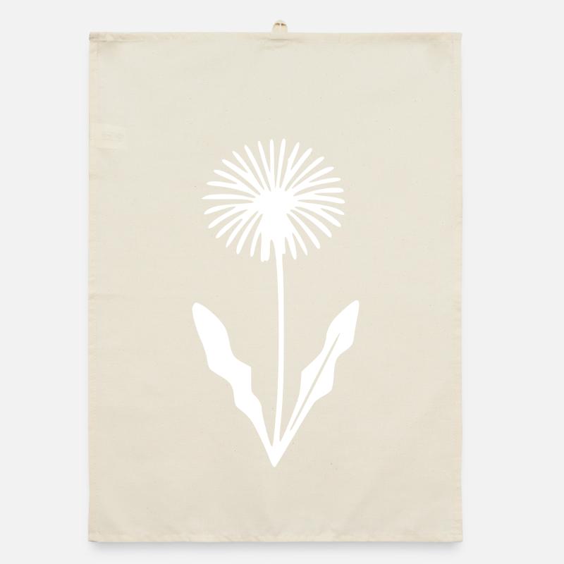 Fleurs de pissenlit Fleurs fleur Fleurs sauvages Herbes Torchon bio