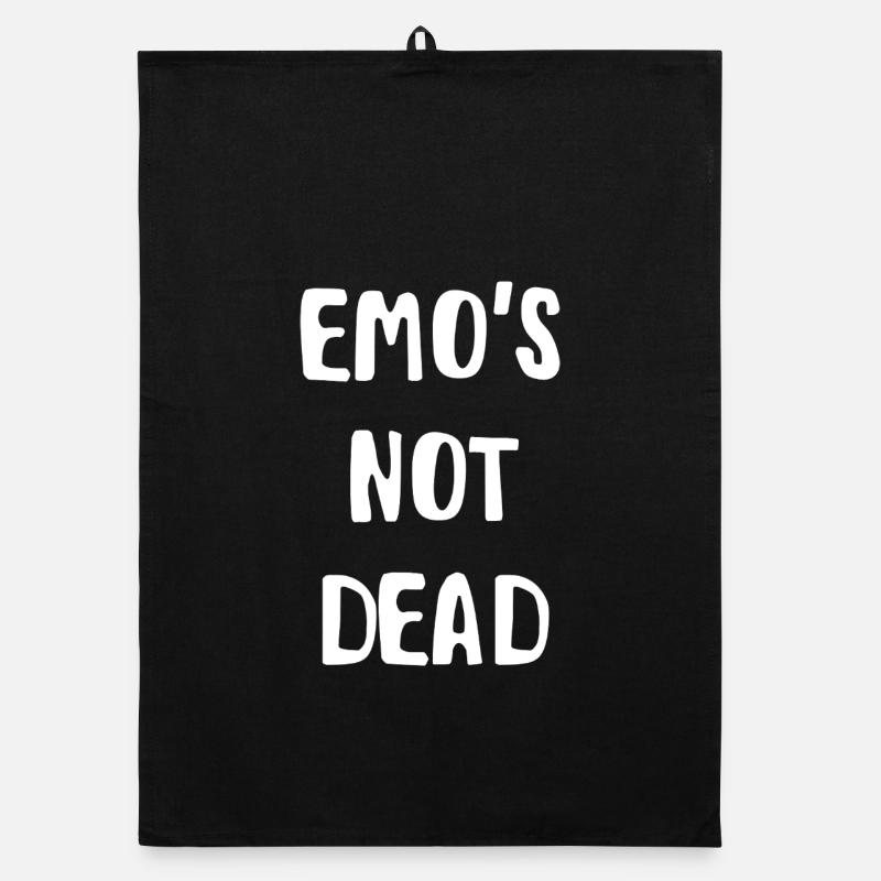 Emo nicht tot Organic Geschirrtuch