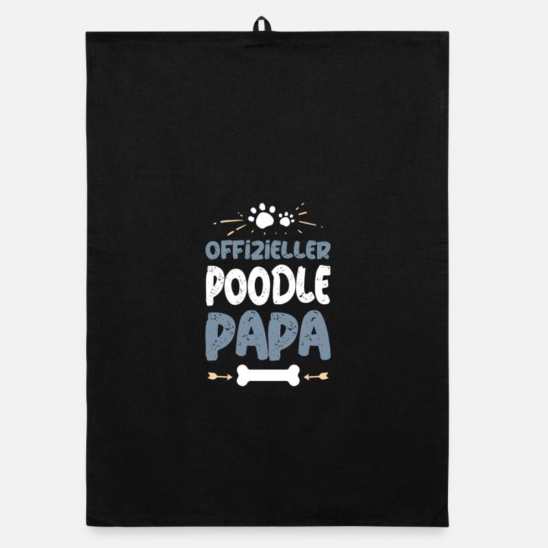 Poodle Organic dish towel