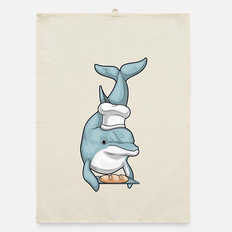 Pain Dolphin Baker Baking Torchon bio
