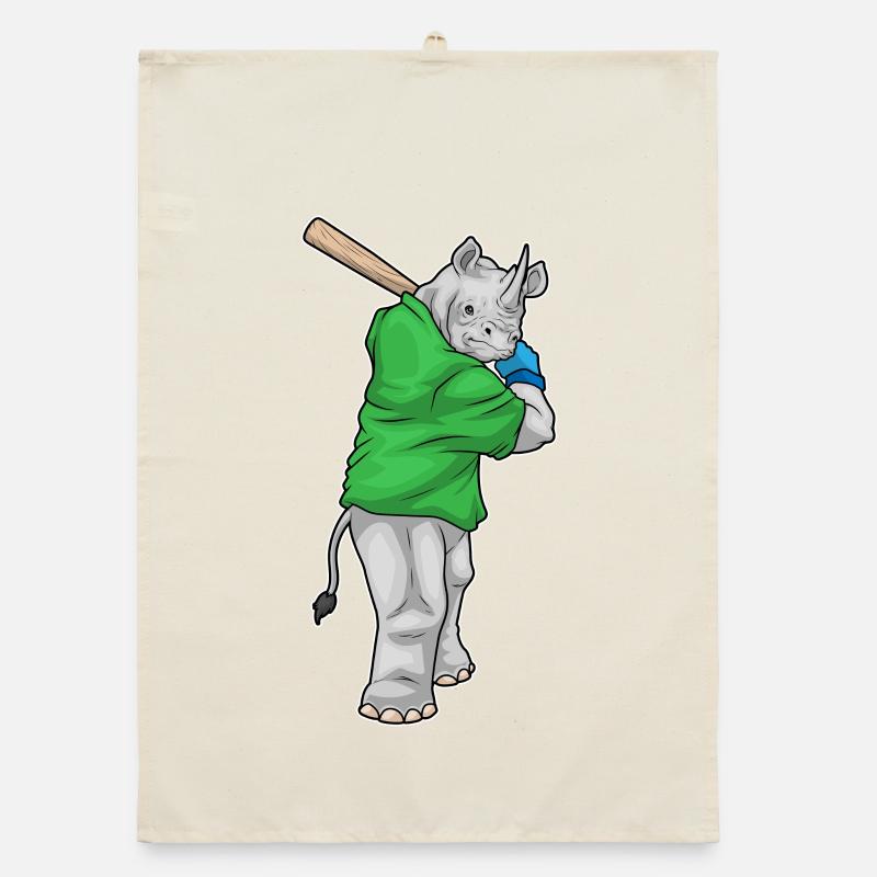 Rhino Baseball Batte de Baseball Torchon bio