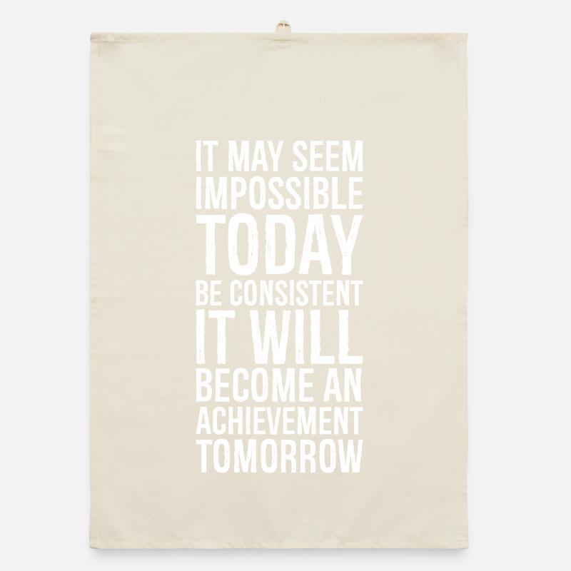 it may seem impossible today to be consistent with it Organic dish towel