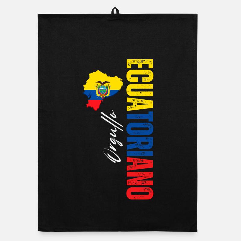 Orgueil équatoryen, design vertical Torchon bio