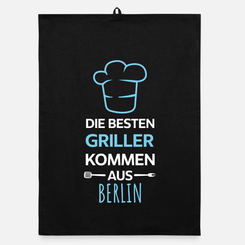 Les meilleurs barbecues viennent de Berlin Design Torchon bio