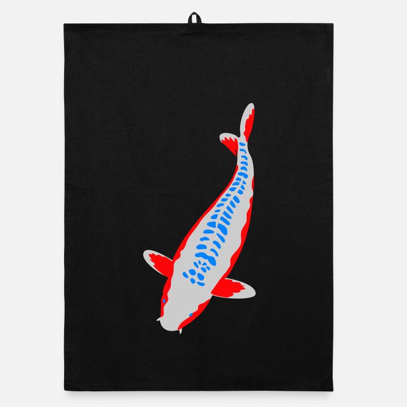 Koi - Nishikigoi Organic Geschirrtuch