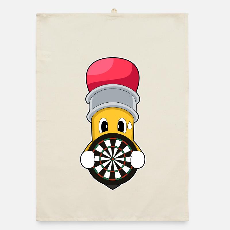 Jeu de fléchettes Pencil Dart Torchon bio