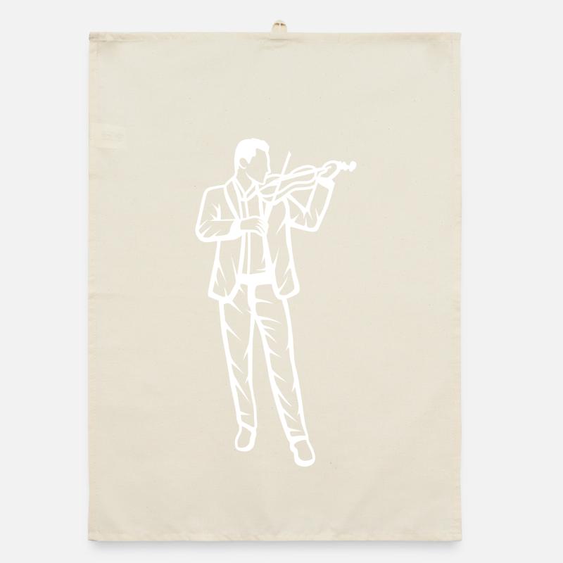 Violinist Organic dish towel