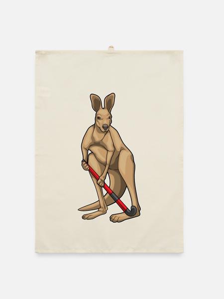 Kangaroo Hockey sur gazon Stick - Torchon bio - nature - Devant